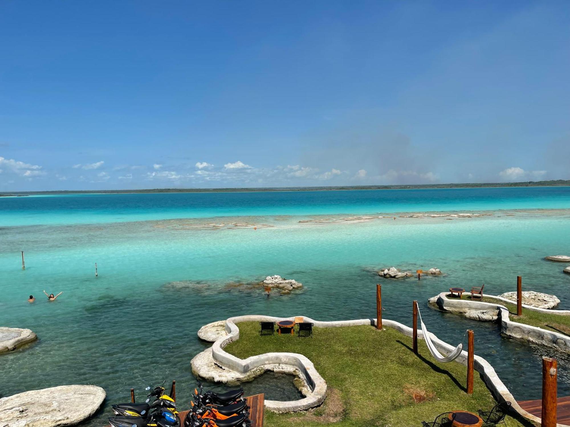 Blue Caribe Bacalar Front Lagoon Экстерьер фото