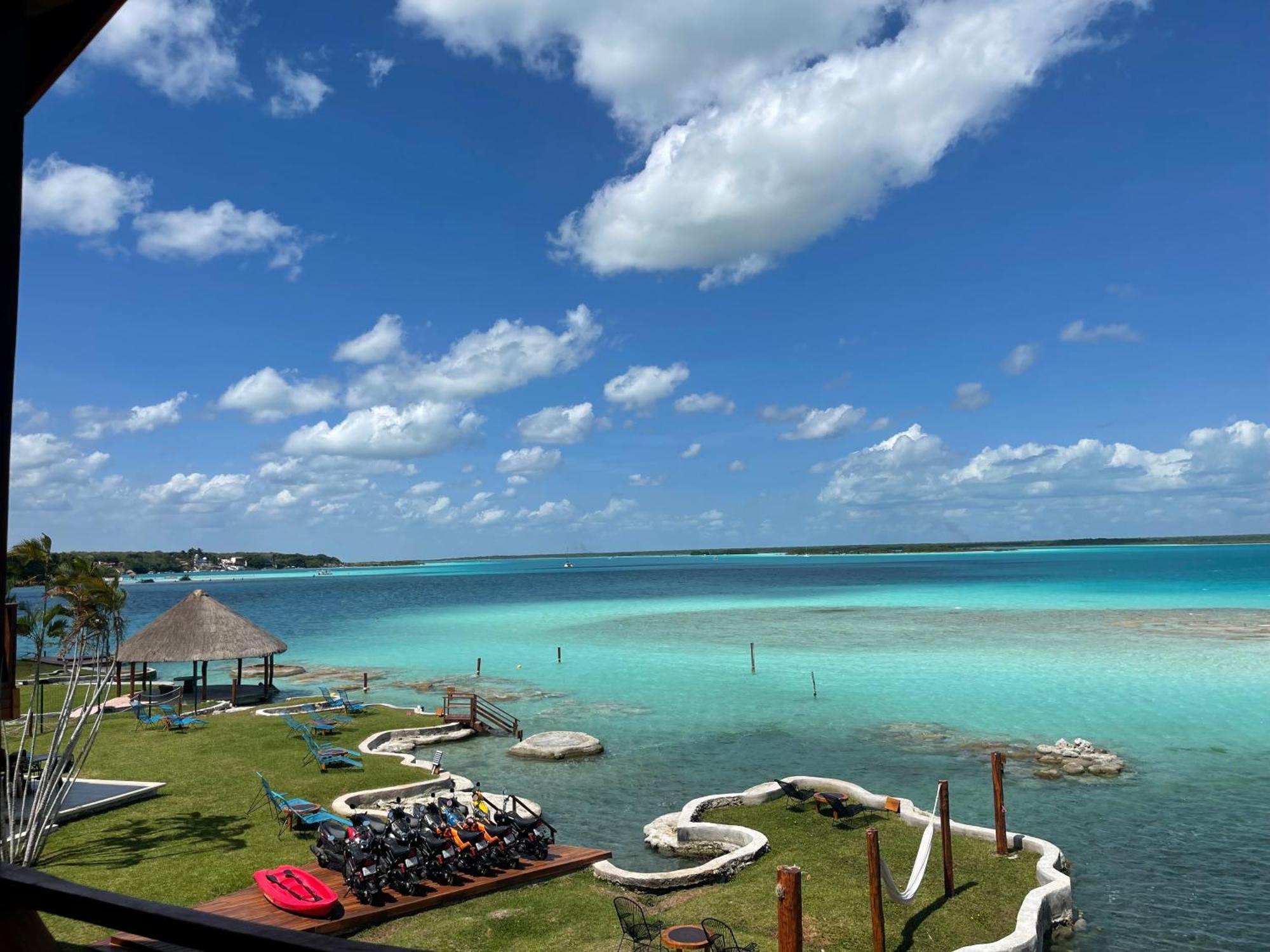 Blue Caribe Bacalar Front Lagoon Экстерьер фото