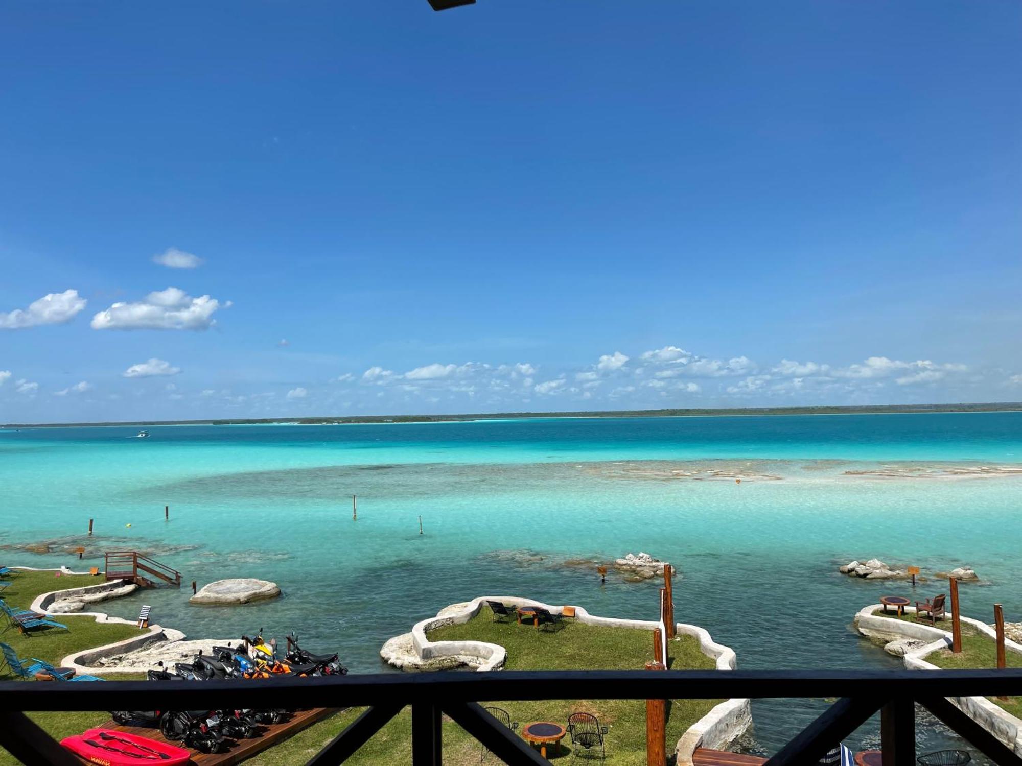 Blue Caribe Bacalar Front Lagoon Экстерьер фото