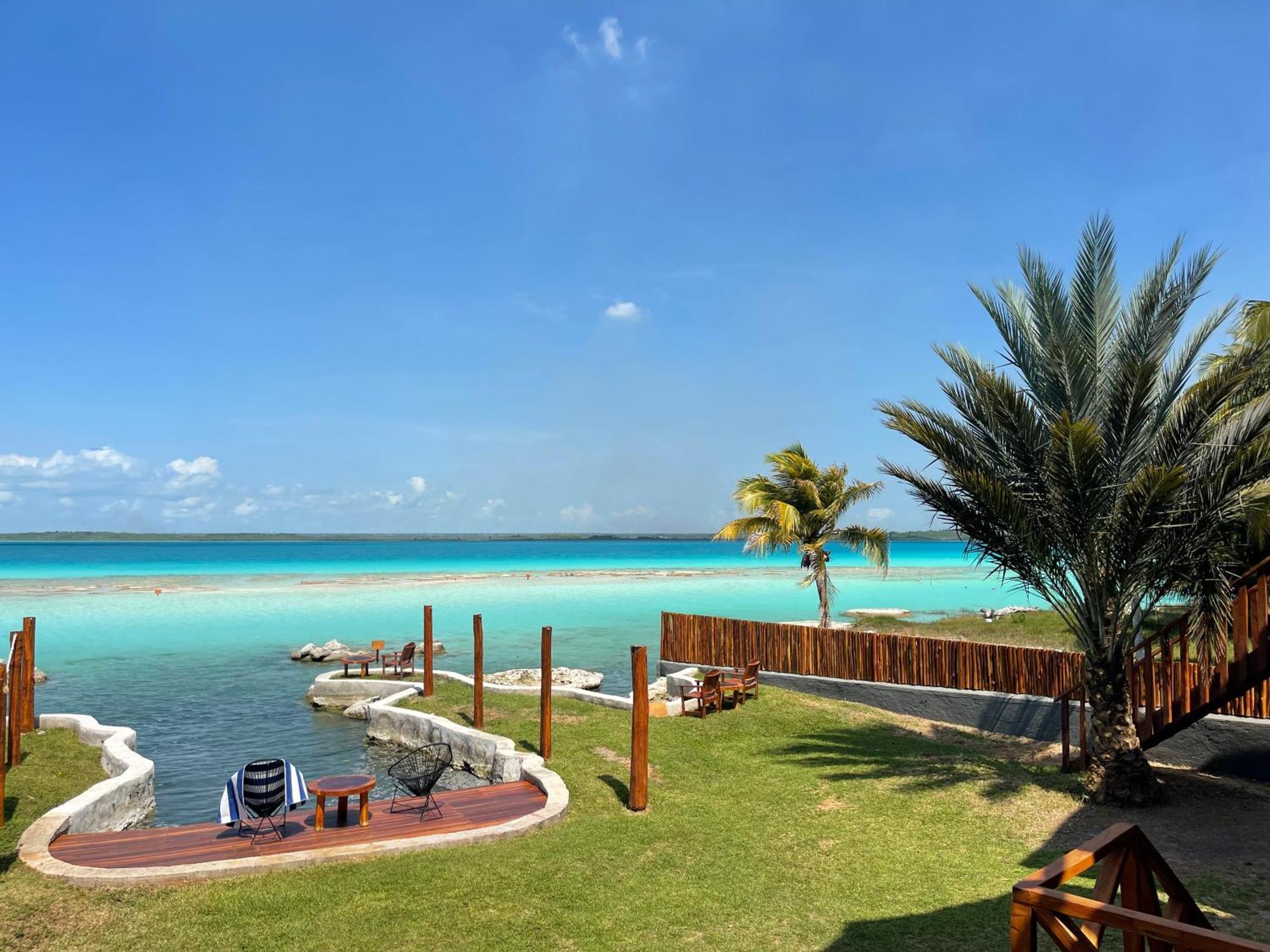 Blue Caribe Bacalar Front Lagoon Экстерьер фото