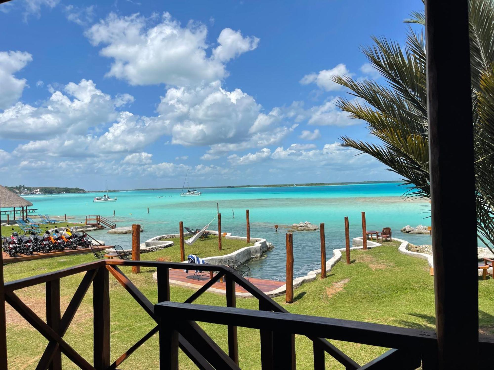 Blue Caribe Bacalar Front Lagoon Экстерьер фото