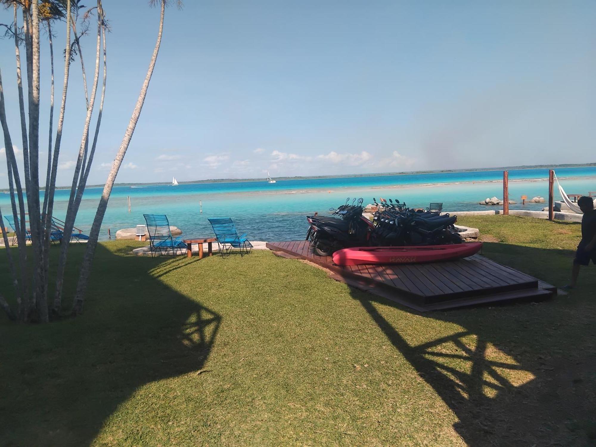 Blue Caribe Bacalar Front Lagoon Экстерьер фото
