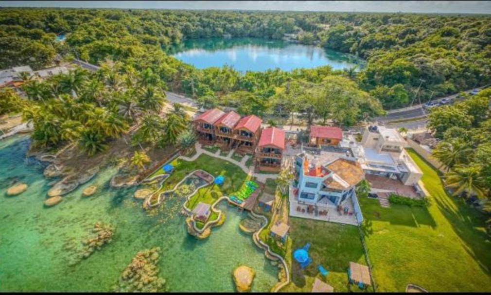 Blue Caribe Bacalar Front Lagoon Экстерьер фото
